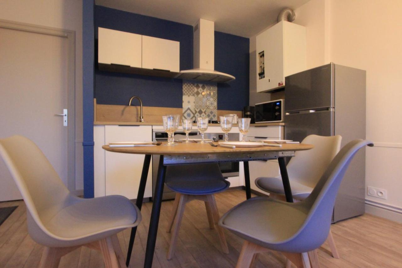 Loudeac : Appartement T2 Chaleureux Centre Ville Exterior foto